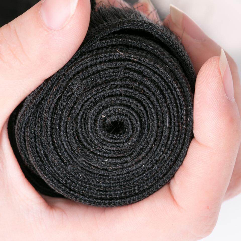 (B1) Body Wave Bundles Human Hair 3 Bundles Natural Black Color Brazilian Virgin Weave Bundles Hair Extensions