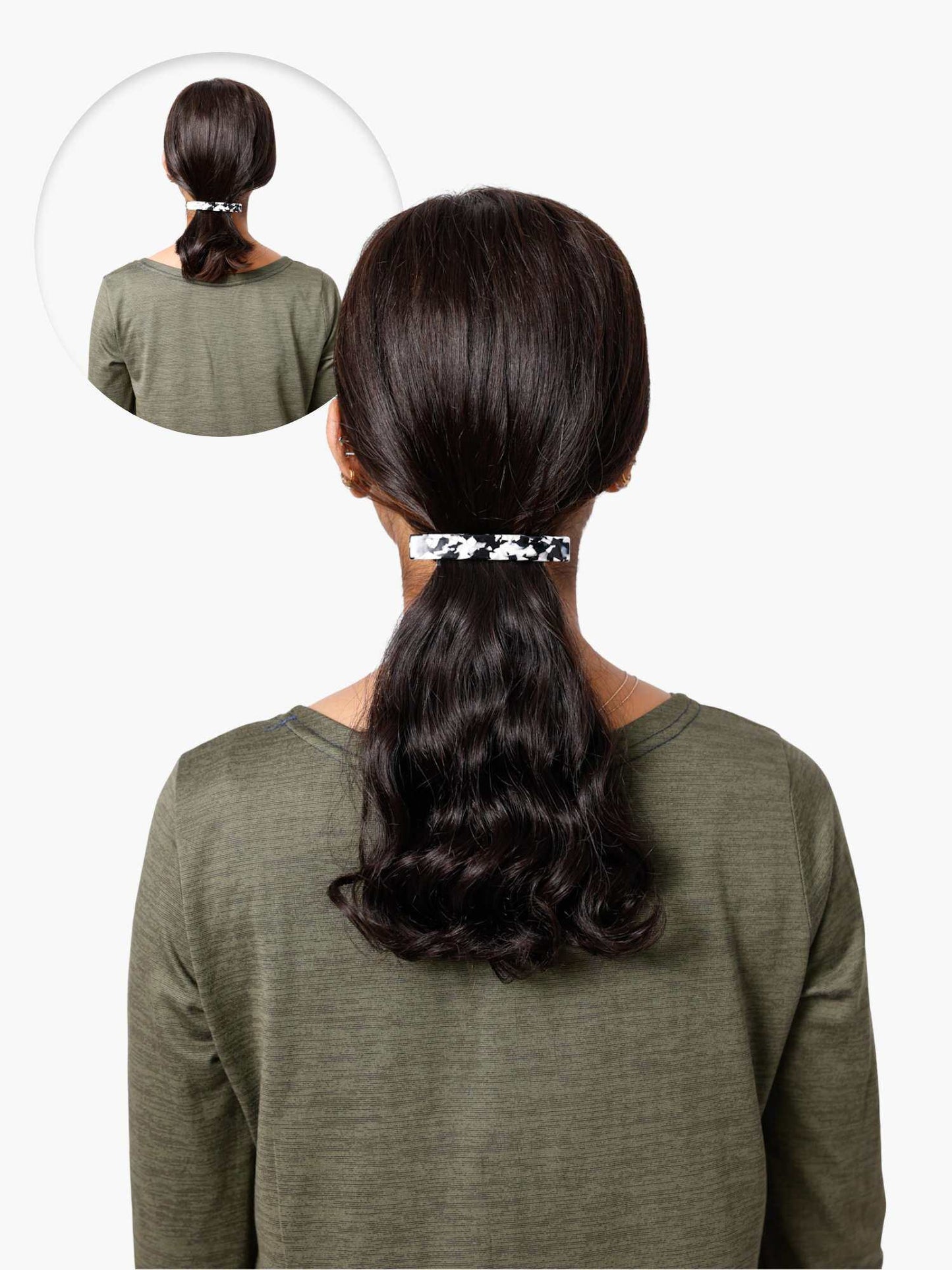 🔥Last Day:83% Off🔥Flat Clip-in Ponytail Extensions